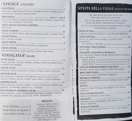 Menu photo 6 Muriale’s Italian Kitchen Fairmont, WV Menu photo 6 Muriale’s Italian Kitchen Fairmont, WV