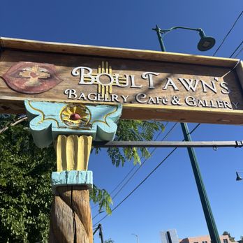 BoulTawns's Bakery & Cafe - Sign - Bakeries Near Me - Santa Fe, New Mexico