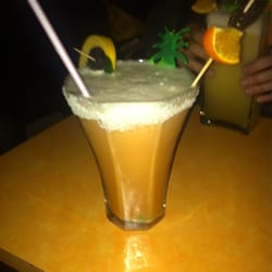 Bar Le Café Chaud - Cocktail Rive gauche, à base de rhum
