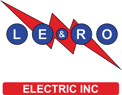 LE and RO Electric Logo