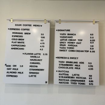 Ssum Coffee - Menu - Coffee & Tea Near Me - Anaheim, California Ssum Coffee - Menu - Coffee & Tea Near Me - Anaheim, California