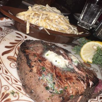 Gaskins Cabin Steakhouse - Filet and linguine side - Steakhouses Near Me - Eureka Springs, Arkansas Gaskins Cabin Steakhouse - Filet and linguine side - Steakhouses Near Me - Eureka Springs, Arkansas
