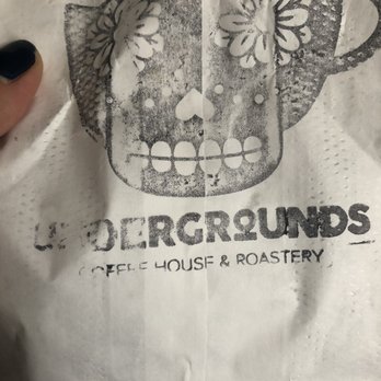 Undergrounds Coffee House and Roastery - Their cute bag that had my sandwich in it. - Coffee Roasteries Near Me - Buffalo, New York Undergrounds Coffee House and Roastery - Their cute bag that had my sandwich in it. - Coffee Roasteries Near Me - Buffalo, New York