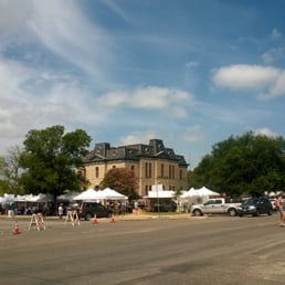 Blanco Historic Courthouse w/ outdoor market vendors Blanco Historic Courthouse w/ outdoor market vendors