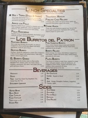 Menu photo 5 Mazatlan Mexican Restaurant Bend, OR
