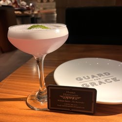 Guard and Grace Modern Steakhouse - Bartender made a special drink