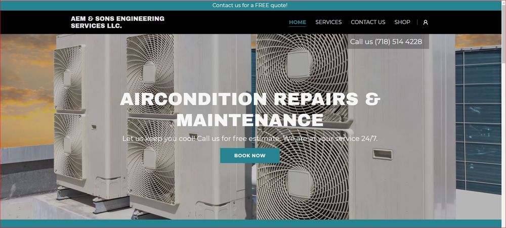 Slide of AEM And Sons Engineering Services