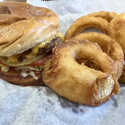 Cheeseburger onion rings Cheeseburger onion rings