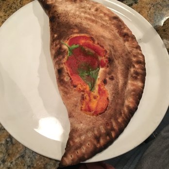 Elio Pizza On Fire - Caprese calzone delicious...that dough though - Pizza Near Me - Addison, Illinois Elio Pizza On Fire - Caprese calzone delicious...that dough though - Pizza Near Me - Addison, Illinois