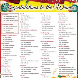Voted best in Glenn County!