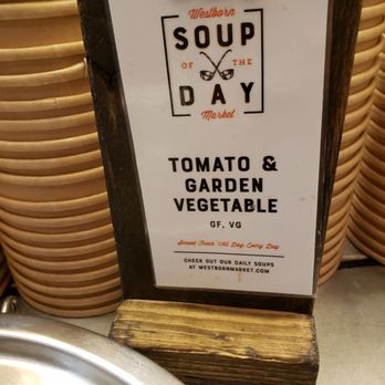 Westborn Market - Only veggie soup I can eat easily. I can't have corn and it has no corn. - Grocery Near Me - Livonia, Michigan