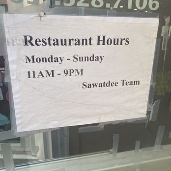 Sawatdee Saint Paul - Hours posted - Thai Near Me - St Paul, Minnesota Sawatdee Saint Paul - Hours posted - Thai Near Me - St Paul, Minnesota