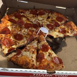 Pepperoni pizza