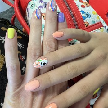 DT Nails - Disney themed for our cruise! We've never had anything less than perfection here - Nail Salons Near Me - Simi Valley, California DT Nails - Disney themed for our cruise! We've never had anything less than perfection here - Nail Salons Near Me - Simi Valley, California