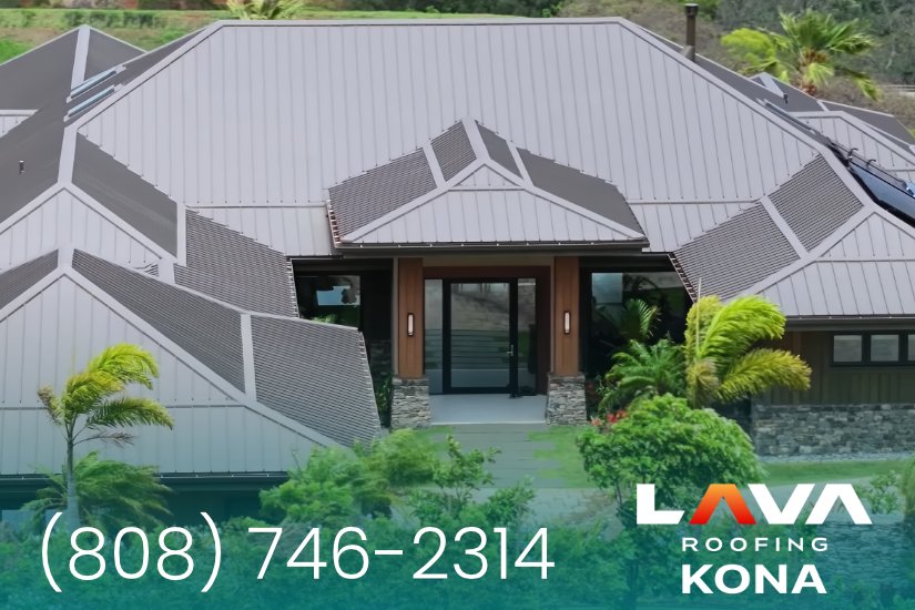 Slide of Lava Roofing Kona