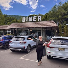 Exterior outside entrance of Phoenicia Diner - Phoenicia, New York Exterior outside entrance of Phoenicia Diner - Phoenicia, New York