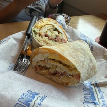 Islands Restaurant - I had the breakfast burrito. It was really good and a coffee and a mimosa really good. - Burgers Near Me - Burbank, California Islands Restaurant - I had the breakfast burrito. It was really good and a coffee and a mimosa really good. - Burgers Near Me - Burbank, California