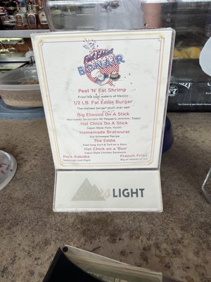 Menu photo 1 Fast Eddie's Bon Air Alton, IL Menu photo 1 Fast Eddie's Bon Air Alton, IL
