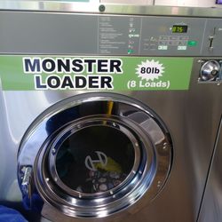 Anytime Laundry - Today the first time I went to this laundromat. It was very clean inside and out. Here are some pictures of the different types of washers.