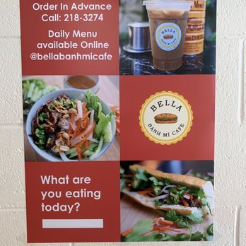 Bella Banh Mi Cafe - For ordering... - Sandwiches Near Me - Honolulu, Hawaii