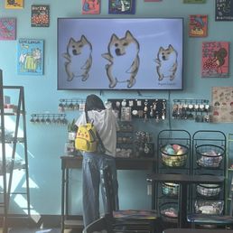 The shop area!