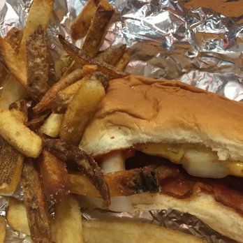 Five Guys - a sandwich and french fries - Burgers Near Me - Tridelphia, West Virginia Five Guys - a sandwich and french fries - Burgers Near Me - Tridelphia, West Virginia