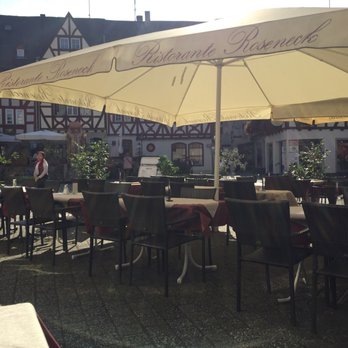 Roseneck - Ristorante Pizzeria ROSENECK     Terrasse - Italian Near Me - Limburg, HE