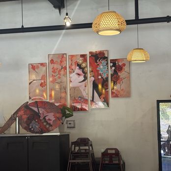 Kung Fu Noodle - Beautiful panel of pictures! - Dim Sum Near Me - Vista, California