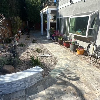 RSC Pools & Construction - Side yard with pavers - Pool & Hot Tub Service Near Me RSC Pools & Construction - Side yard with pavers - Pool & Hot Tub Service Near Me