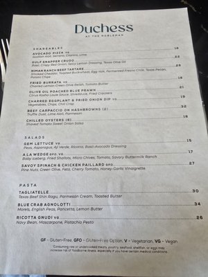 Menu photo 2 Duchess Fort Worth, TX Menu photo 2 Duchess Fort Worth, TX