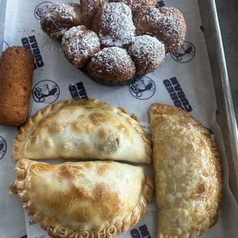 Bored Cuban - Croqueta - delish Empanada - beef not so good, chicken was good Monkey bread - delicious - Cuban Near Me - Miami, Florida Bored Cuban - Croqueta - delish Empanada - beef not so good, chicken was good Monkey bread - delicious - Cuban Near Me - Miami, Florida