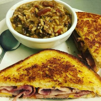 Cafe International - a plate with a sandwich and a bowl of soup - American Near Me - Prescott, Michigan Cafe International - a plate with a sandwich and a bowl of soup - American Near Me - Prescott, Michigan
