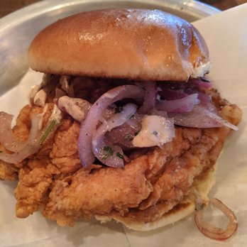 Delwood - Delicious chicken sandwich (two hands required) - Gastropubs Near Me - Cincinnati, Ohio Delwood - Delicious chicken sandwich (two hands required) - Gastropubs Near Me - Cincinnati, Ohio