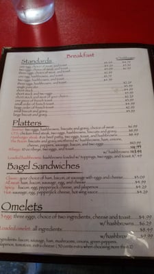 Menu photo 8 Downtown Diner Knoxville, IA