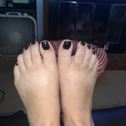 I'm terrible at taking pictures of my feet but they did a great job!