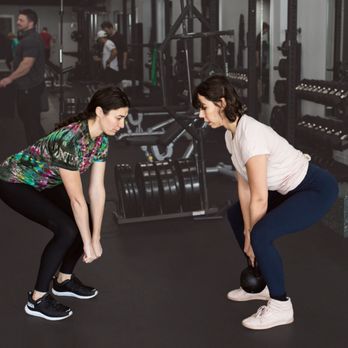 Nancy Brown - Teaching Lacey the deadlift, a foundational movement. - Trainers Near Me - New York, New York Nancy Brown - Teaching Lacey the deadlift, a foundational movement. - Trainers Near Me - New York, New York