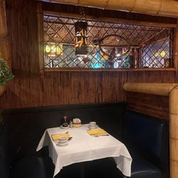 Jade Island - Tight seating, but worth it for the decor
