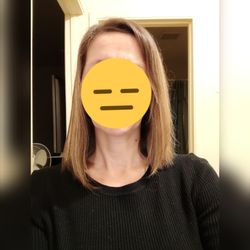 Bella Salon & Spa - No matter what hair part I do, It's still remains uneven haircut.