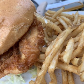 Campus Lounge - Fried Chicken Sandwich - Lounges Near Me - Denver, Colorado