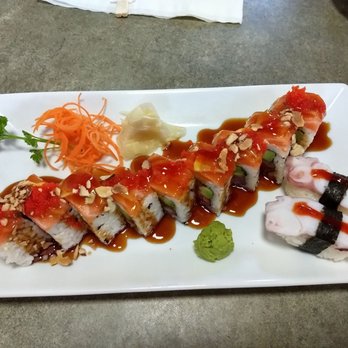Chef Sake's - Orange Ball Roll - Japanese Near Me - Mobile, Alabama