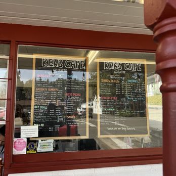 Ken's Sidewalk Cafe - Menu - Cafes Near Me - Canyonville, Oregon