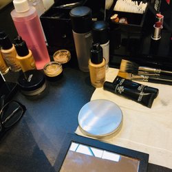 Mac- Dillard's - All the foundation colors she tried on me.