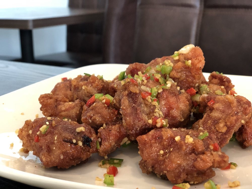 Salt and pepper fried pork chop Yelp