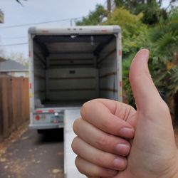 PacWest Moving & Delivery - Empty truck! Happy customer.