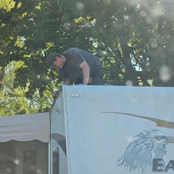 BJB Mobile RV Services - Hard a work patching a roof leak