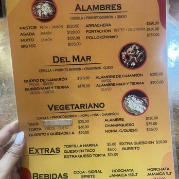 El Arabe - Menu - Mexican Near Me - Playa del Carmen, ROO El Arabe - Menu - Mexican Near Me - Playa del Carmen, ROO