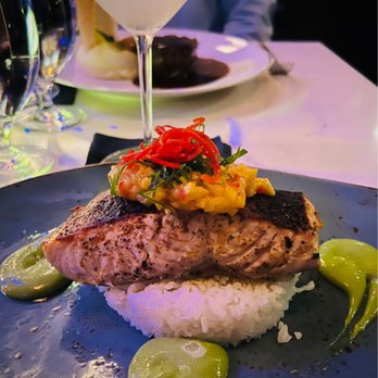 The Drake - Chili Line Crusted Steelhead Salmon. Definitely a recommend! - Bars Near Me - Laguna Beach, California The Drake - Chili Line Crusted Steelhead Salmon. Definitely a recommend! - Bars Near Me - Laguna Beach, California