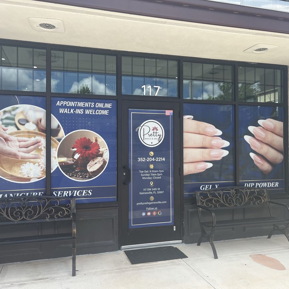 Pretty Nails & Spa - Entrance - Nail Salons Near Me - Gainesville, Florida Pretty Nails & Spa - Entrance - Nail Salons Near Me - Gainesville, Florida