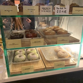 AlimamaTea - Display case with the pastries - Desserts Near Me - New York, New York