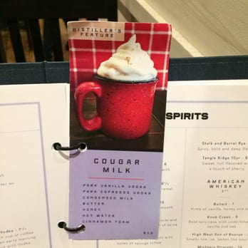 Park Distillery - the best festive drink I had all season - Canadian (New) Near Me - Banff, Alberta Park Distillery - the best festive drink I had all season - Canadian (New) Near Me - Banff, Alberta